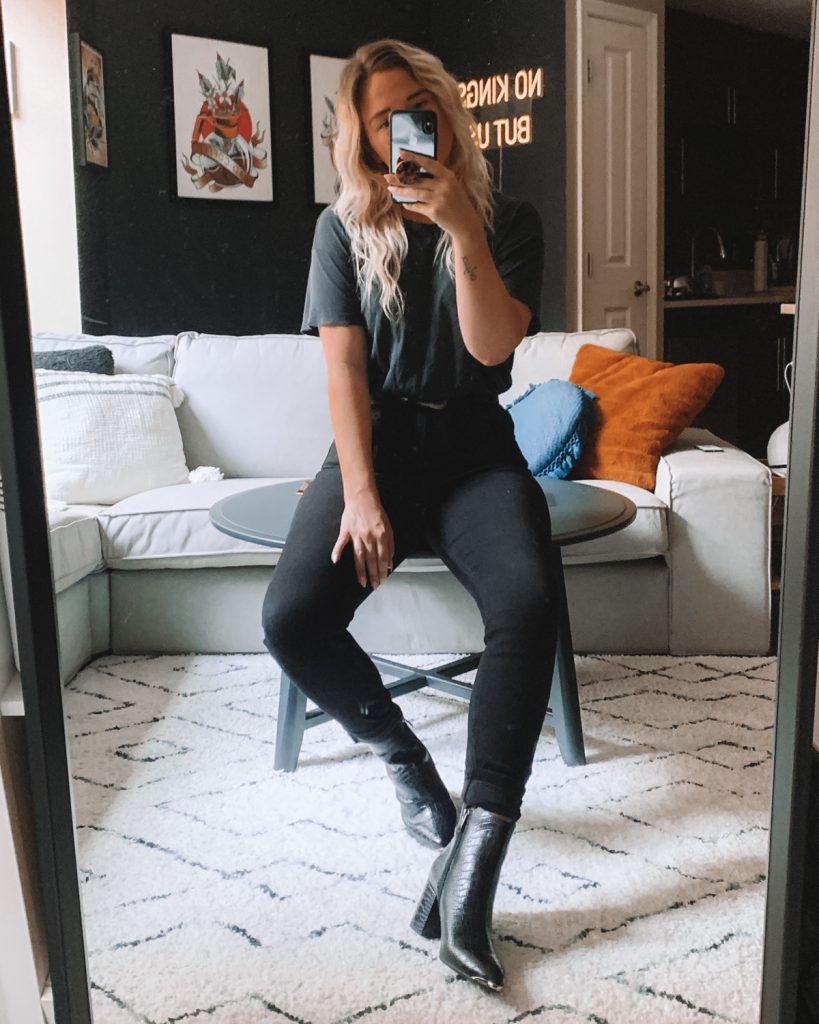 All Black Everyday Outfit