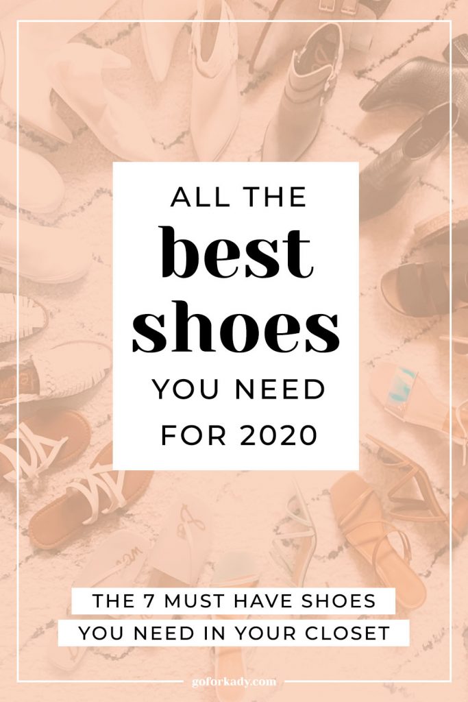 The best shoes you need to buy in 2020