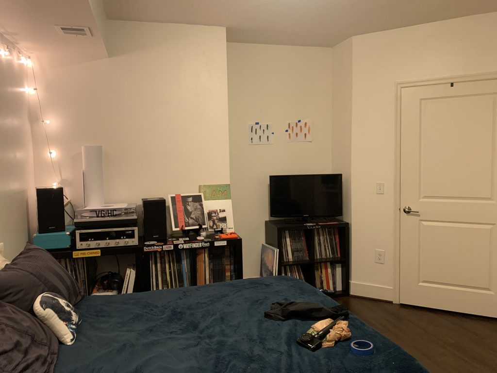 Painting an accent wall in a room with no windows