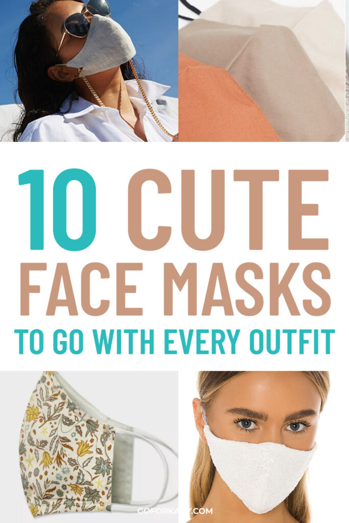 10 cute face masks
