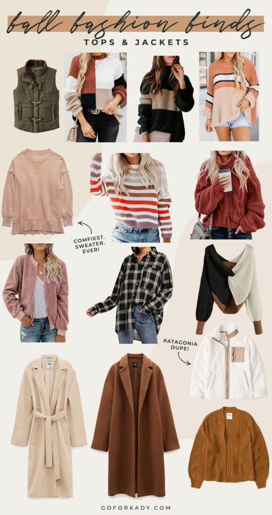 the best tops and jackets for fall